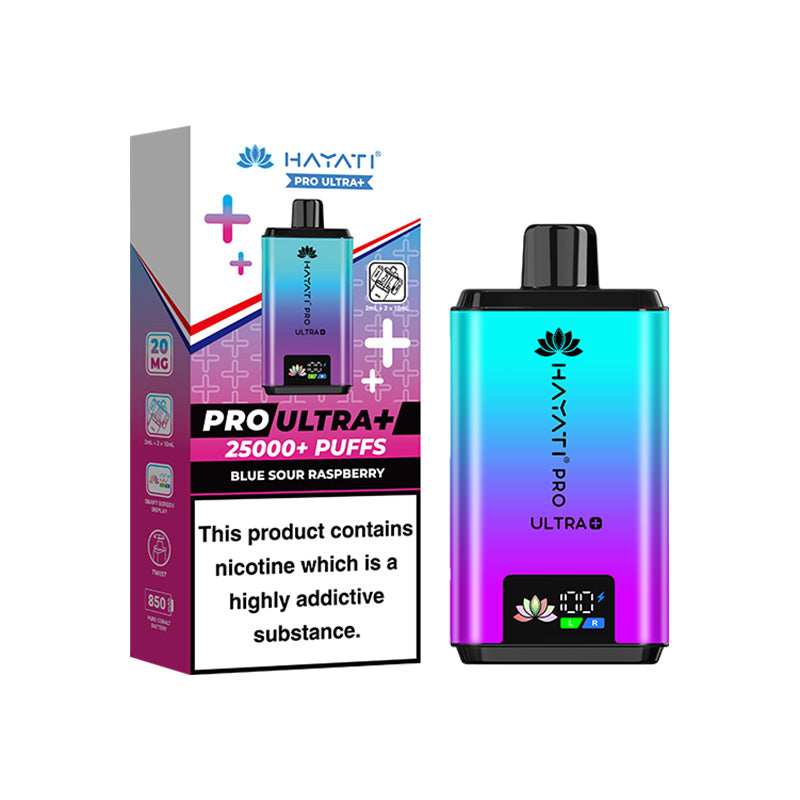 Hayati Pro Ultra Plus 25K Kit | Blue Sour Raspberry
