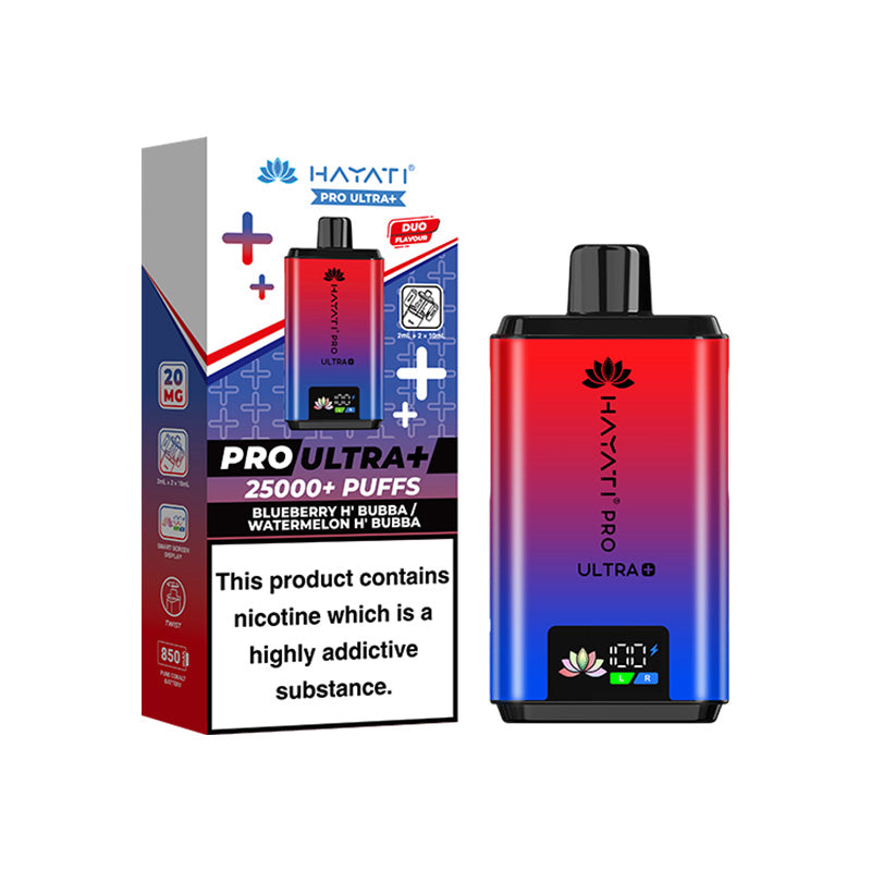 Hayati Pro Ultra Plus 25K Kit | Blueberry H'Bubba / Watermelon Hubba Bubba
