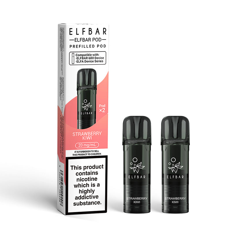 Elf Bar 600 Prefilled Pods | Strawberry Kiwi