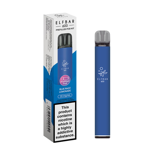 Elfbar 600 Prefilled Pod Kit | Blue Razz Lemonade