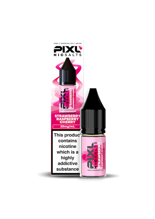 Pixl Nic Salts Strawberry Raspberry Cherry 10ml | 20mg
