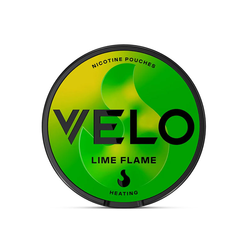 VELO Lime Flame Nicotine Pouches | Smoketronics