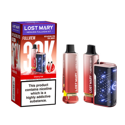 Lost Mary Nera 30k Kit and refill | Cherry Ice