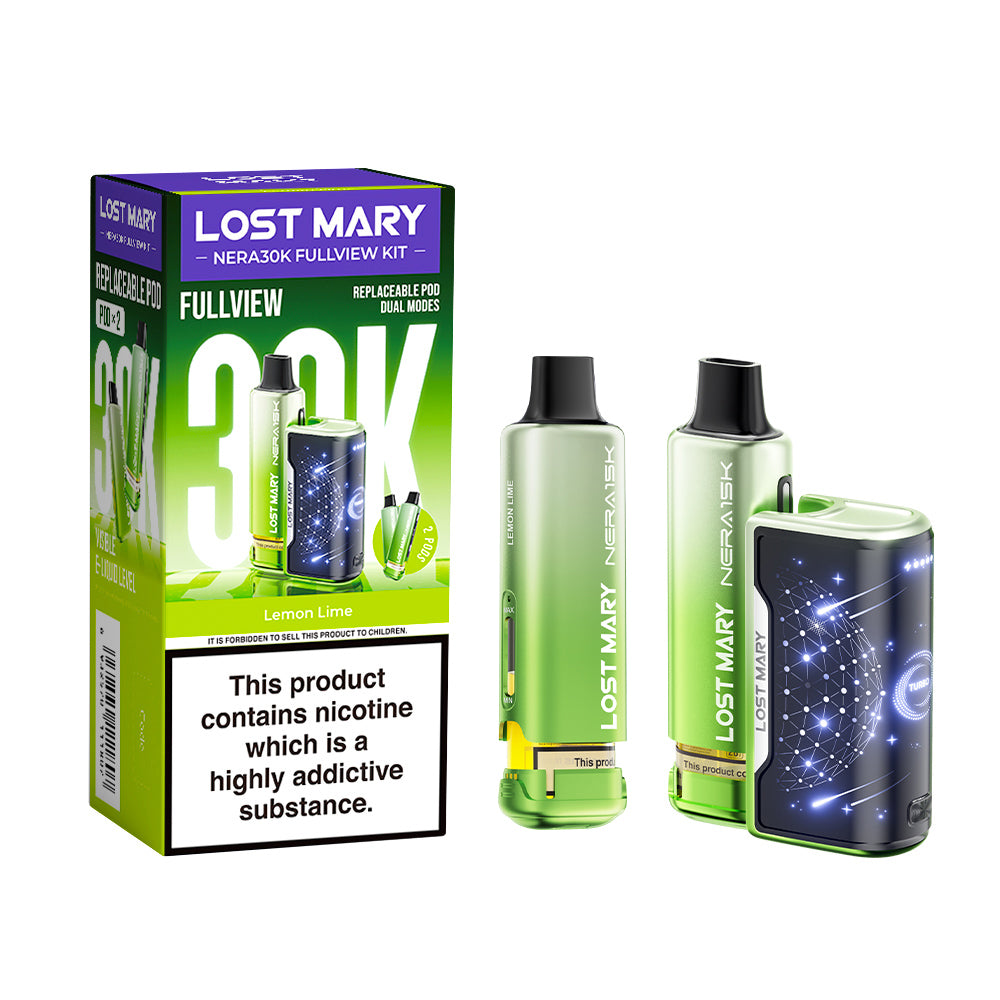 Lost Mary Nera 30k Kit and refill | Lemon Lime