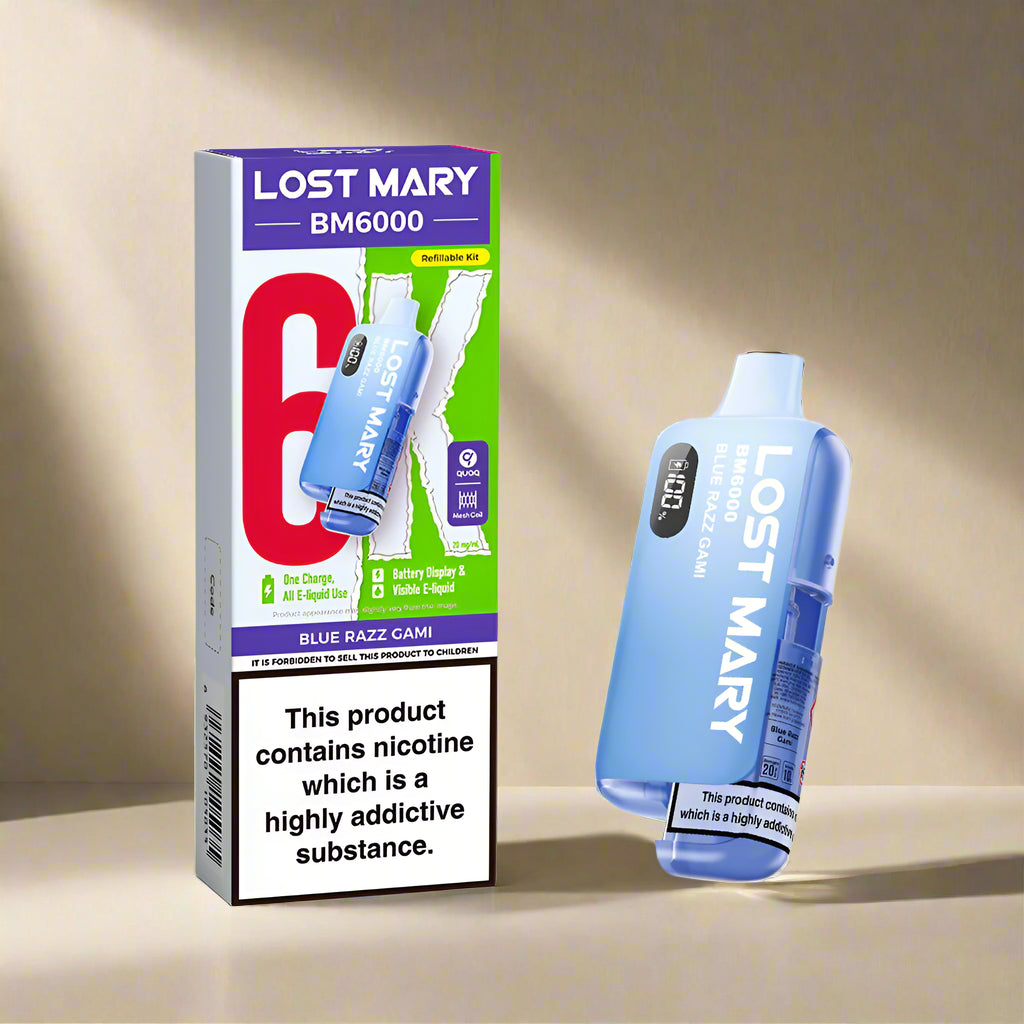 Lost Mary BM6000 Prefilled Pod Kit Blue Razz Gami