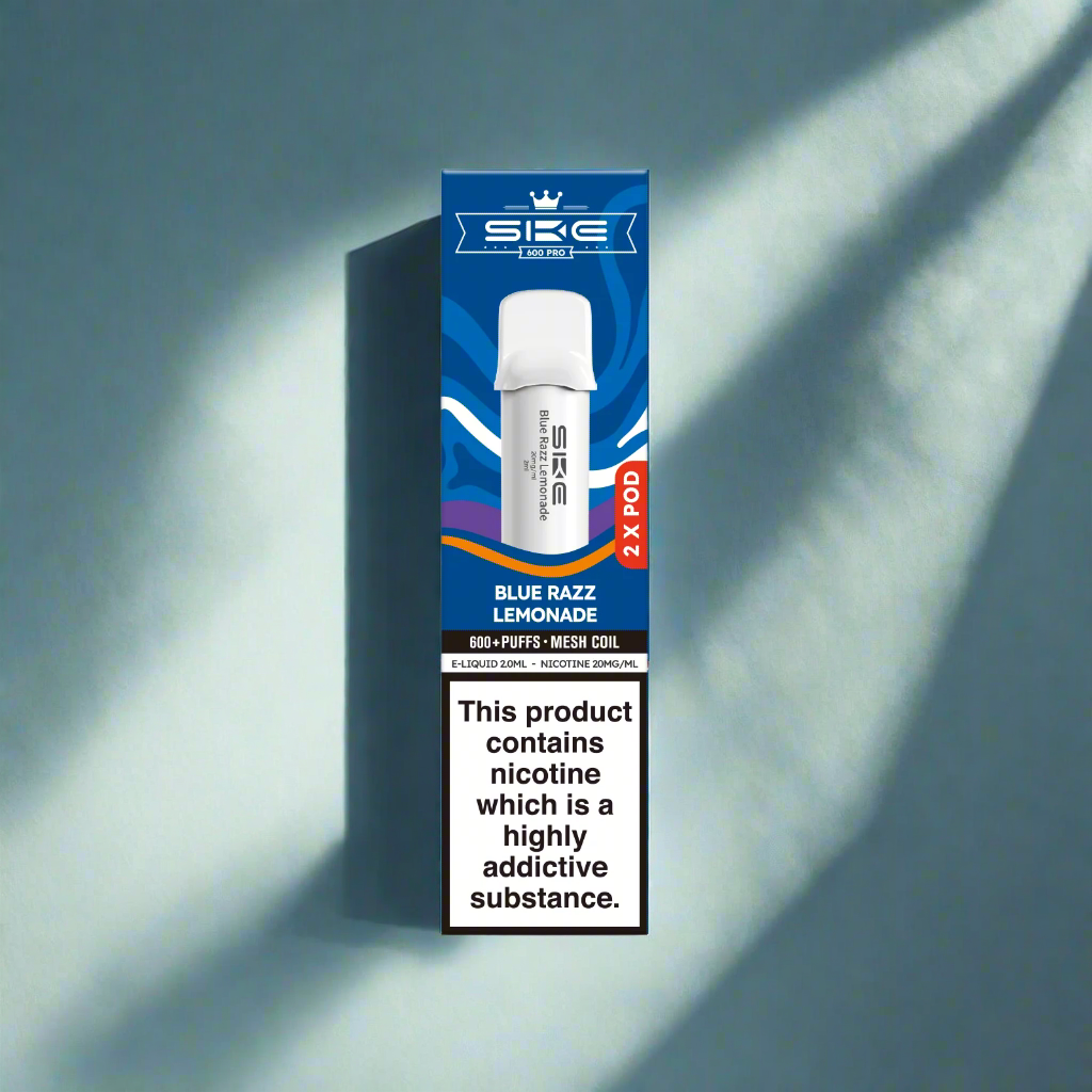 SKE 600 Pro Prefilled Replacement Pods Blue Razz Lemonade
