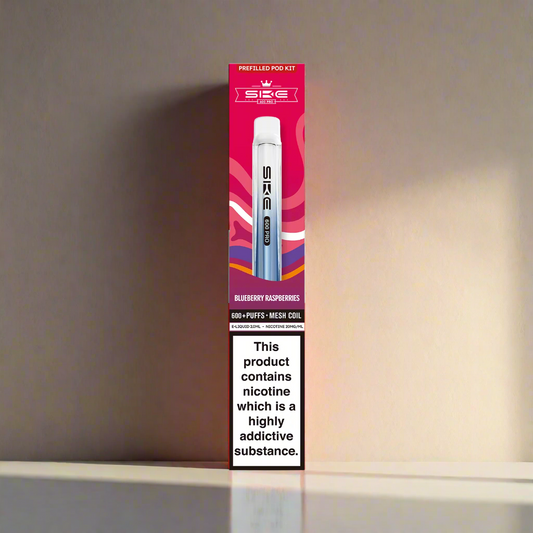 SKE 600 Pro Prefilled Pod Kit Blueberry Raspberries