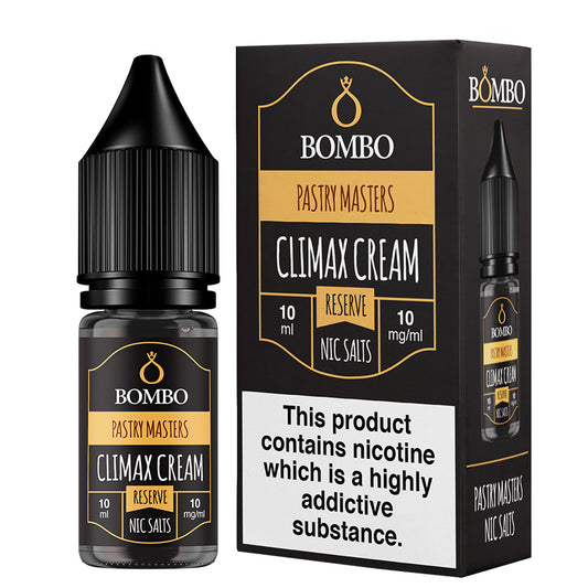Bombo Pastry Masters Climax Cream Reserve Nic Salt 10ml 10mg