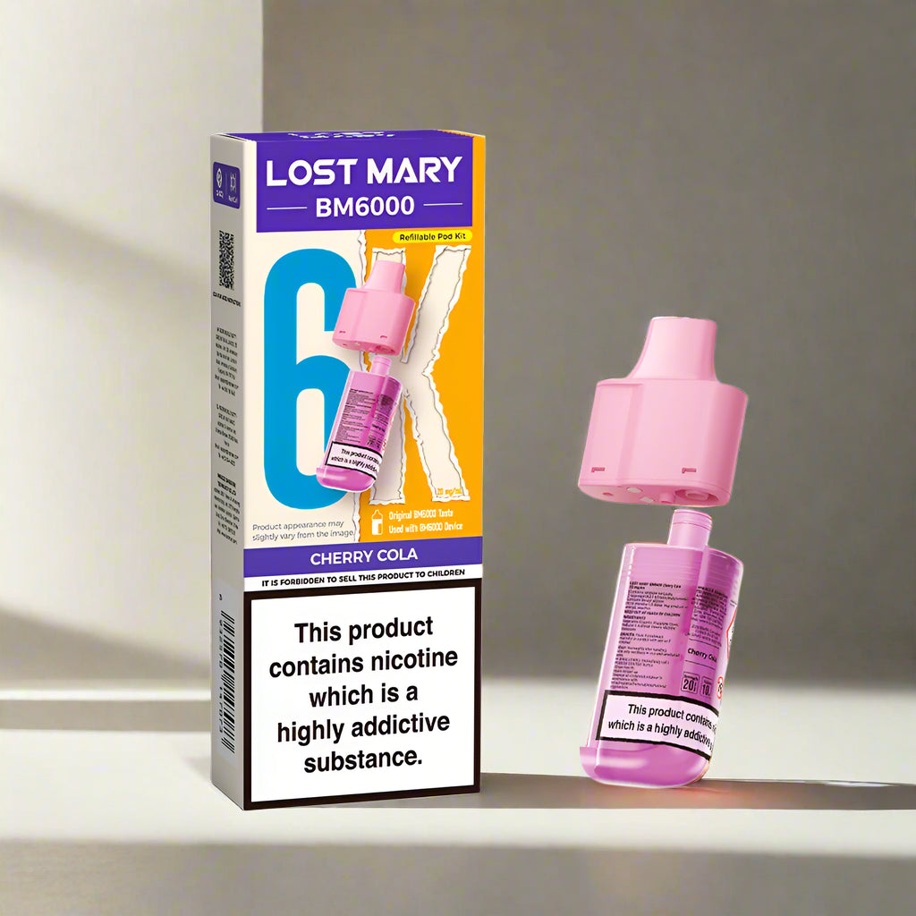 Lost Mary BM6000 Prefilled Replacement Pod Cherry Cola