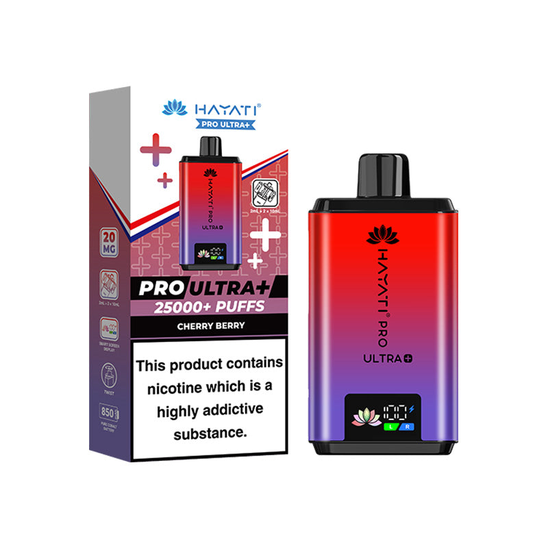 Hayati Pro Ultra Plus 25K Kit | Cherry Berry