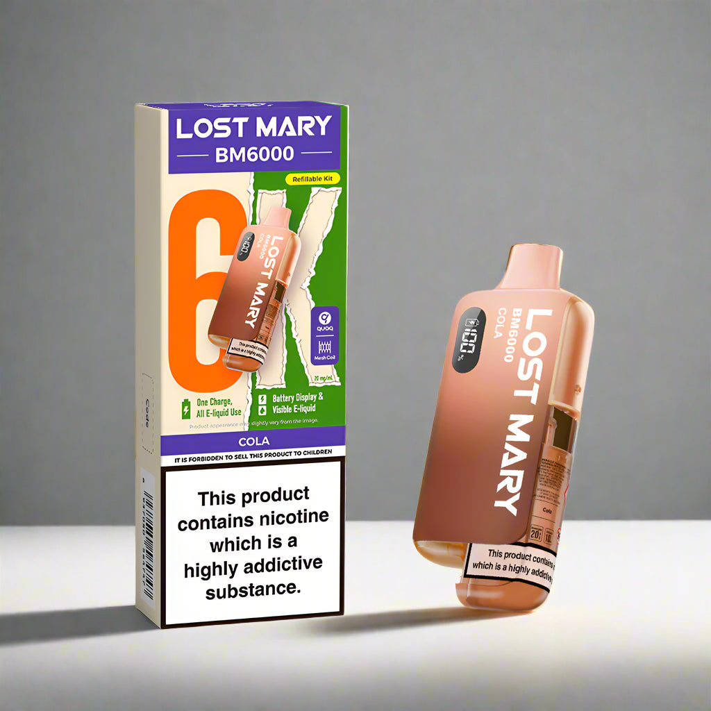 Lost Mary BM6000 Prefilled Pod Kit Cola