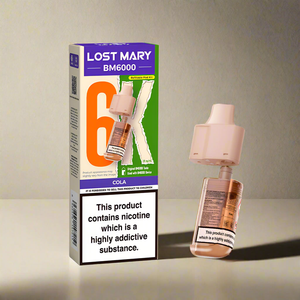 Lost Mary BM6000 Prefilled Replacement Pod Cola