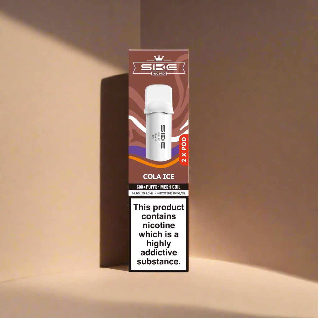 SKE 600 Pro Prefilled Replacement Pods Cola Ice
