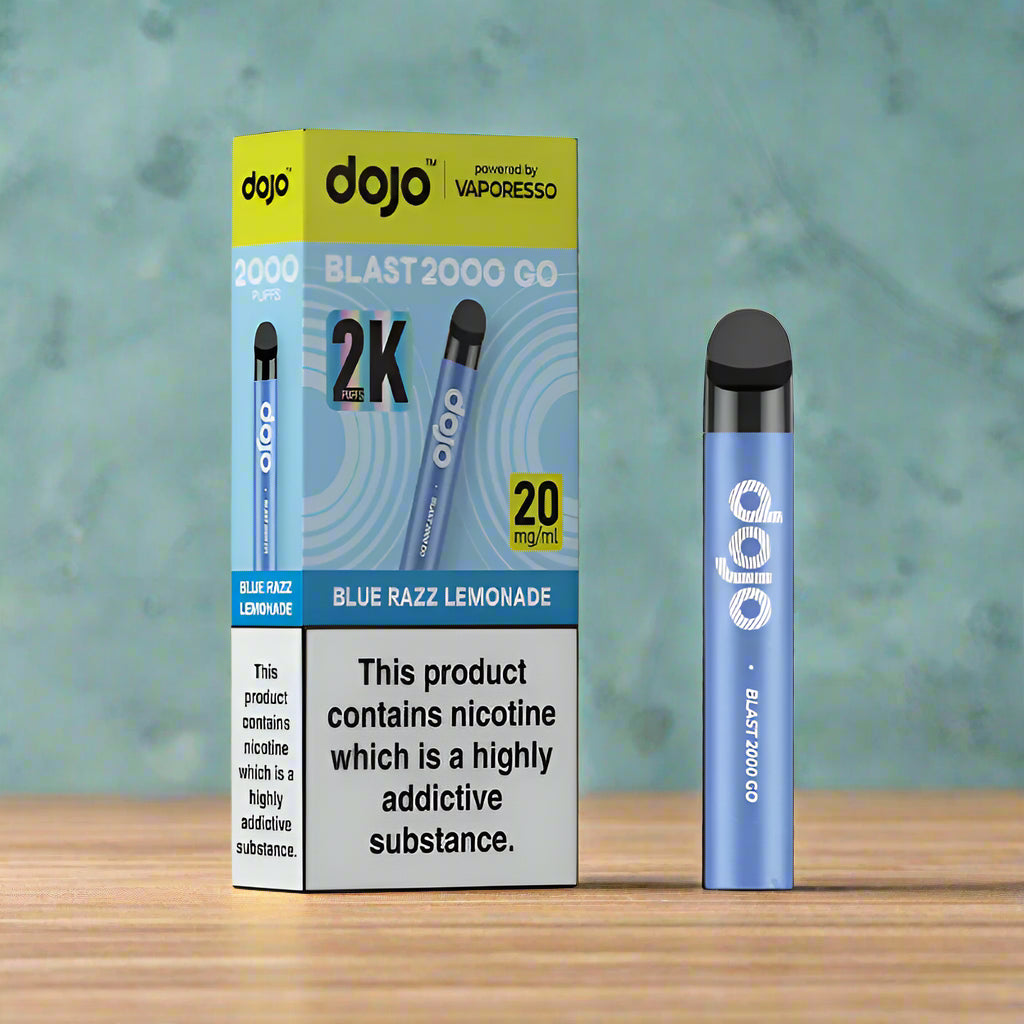 Vaporesso DoJO Blast 2000 Go Pod Kit Blue Razz Lemonade