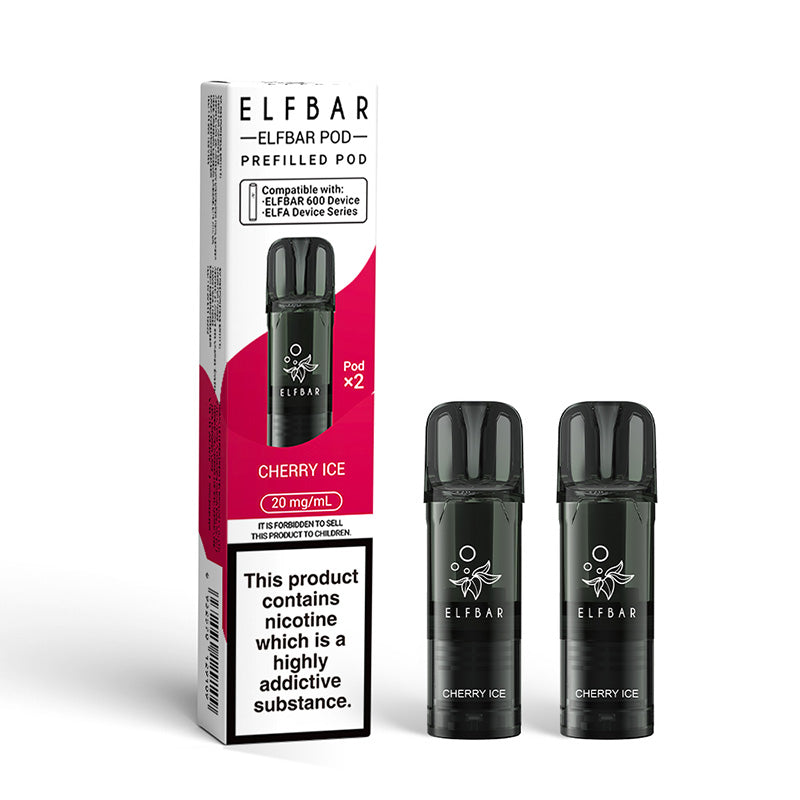 Elf Bar 600 Prefilled Pods | Cherry Ice