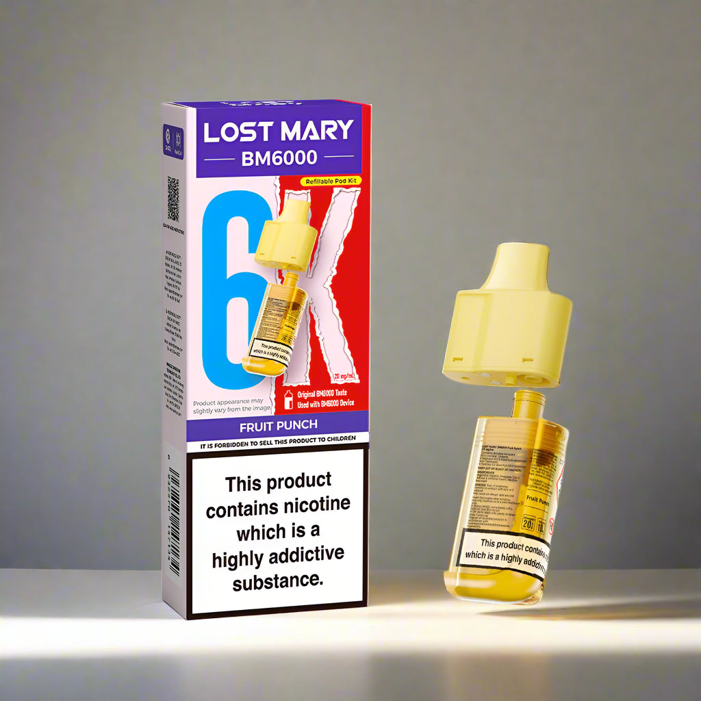 Lost Mary BM6000 Prefilled Replacement Pod Fruit Punch