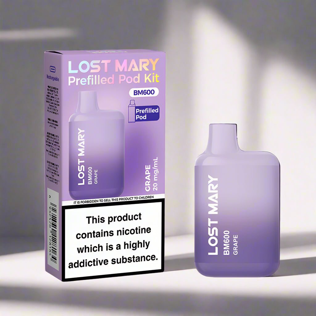 Lost Mary BM600 Prefilled Pod Kit Grape