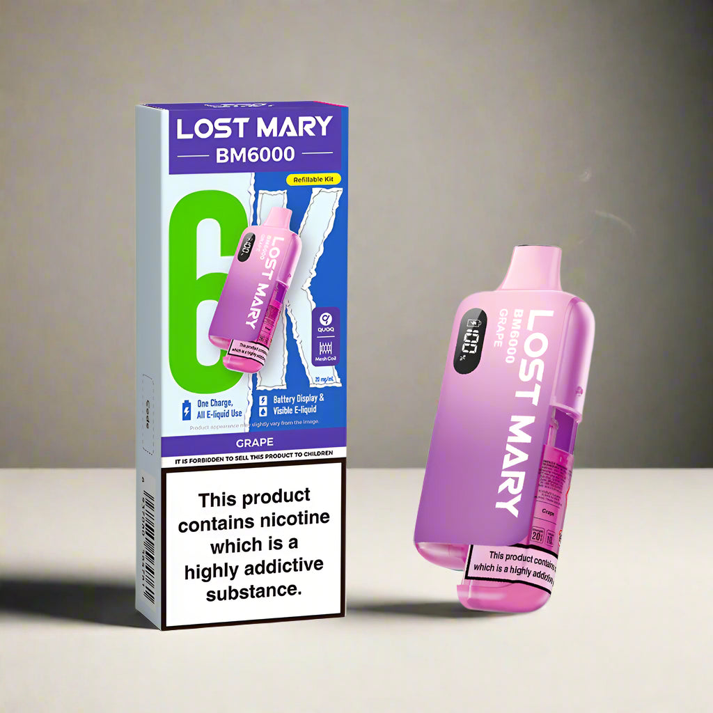 Lost Mary BM6000 Prefilled Pod Kit Grape