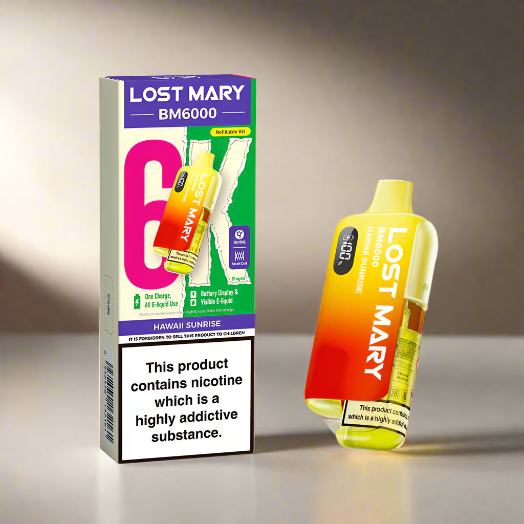 Lost Mary BM6000 Prefilled Pod Kit Hawaii Sunrise