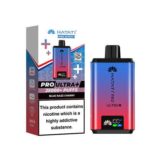 Hayati Pro Ultra Plus 25k Kit | Blue Razz Cherry