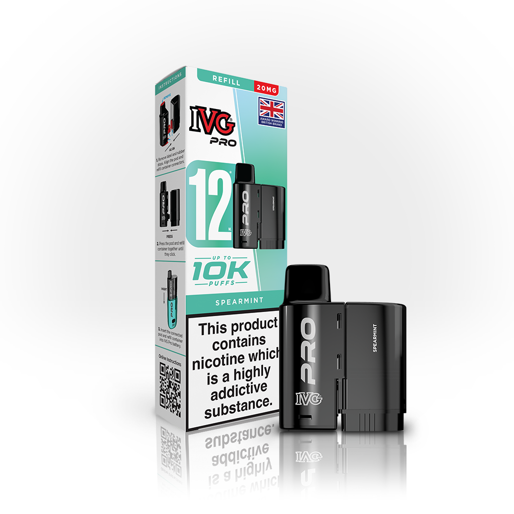 IVG Pro 12 Refills Spearmint