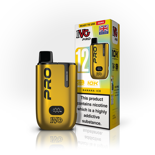 IVG Pro 12 Pod Kit Banana Ice 20mg | Smoketronics