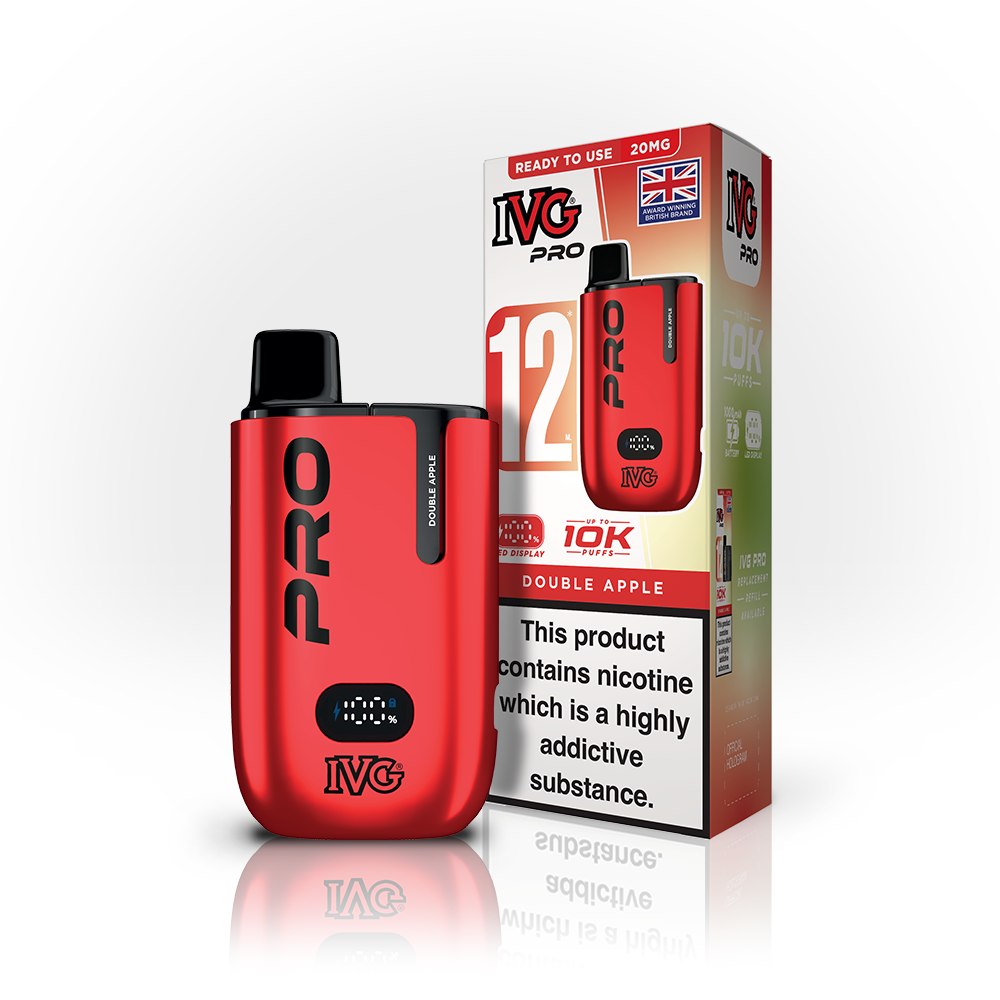 IVG Pro 12 Pod Kit Double Apple 20mg | Smoketronics
