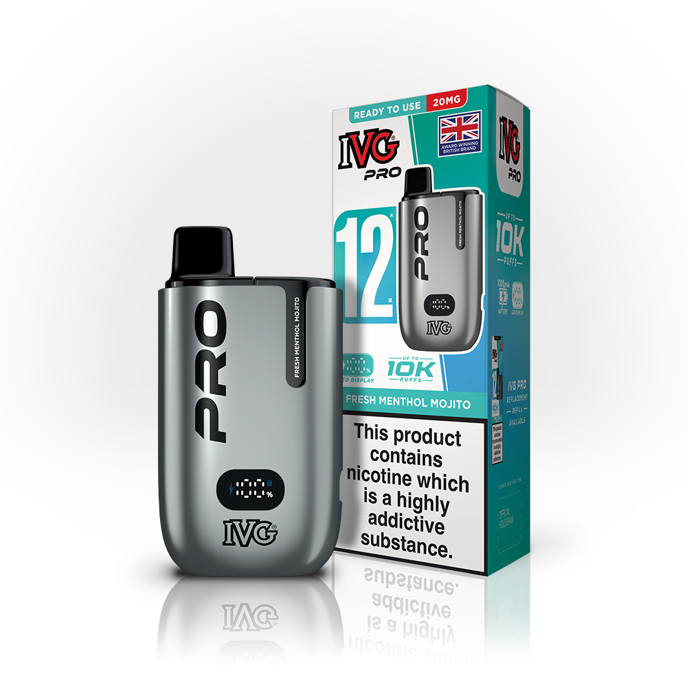 IVG Pro 12 Pod Kit Fresh Menthol Mojito 20mg | Smoketronics