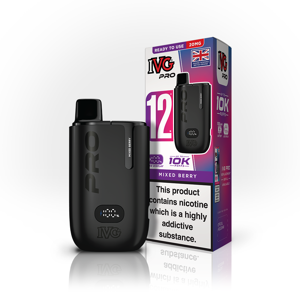 IVG Pro 12 Pod Kit Mixed Berry 20mg | Smoketronics