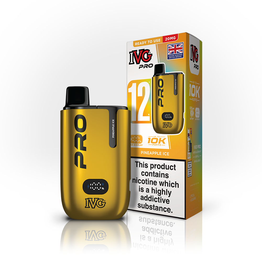 IVG Pro 12 Pod Kit Pineapple Ice 20mg | Smoketronics