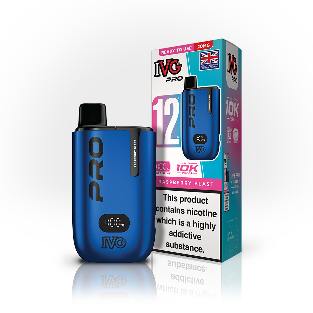 IVG Pro 12 Pod Kit Raspberry Blast
