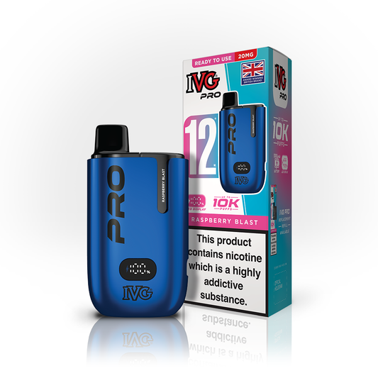 IVG Pro 12 Pod Kit Raspberry Blast