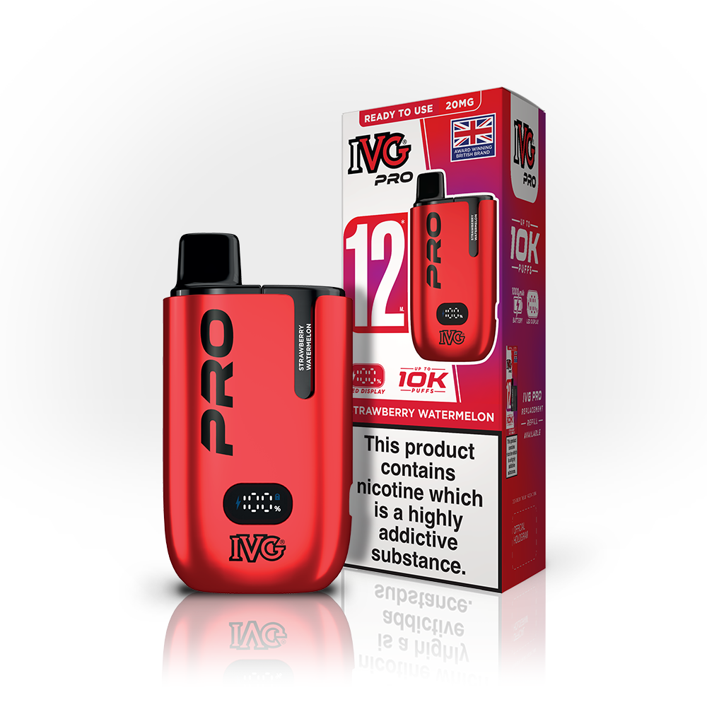 IVG Pro 12 Pod Kit Strawberry Watermelon 20mg | Smoketronics