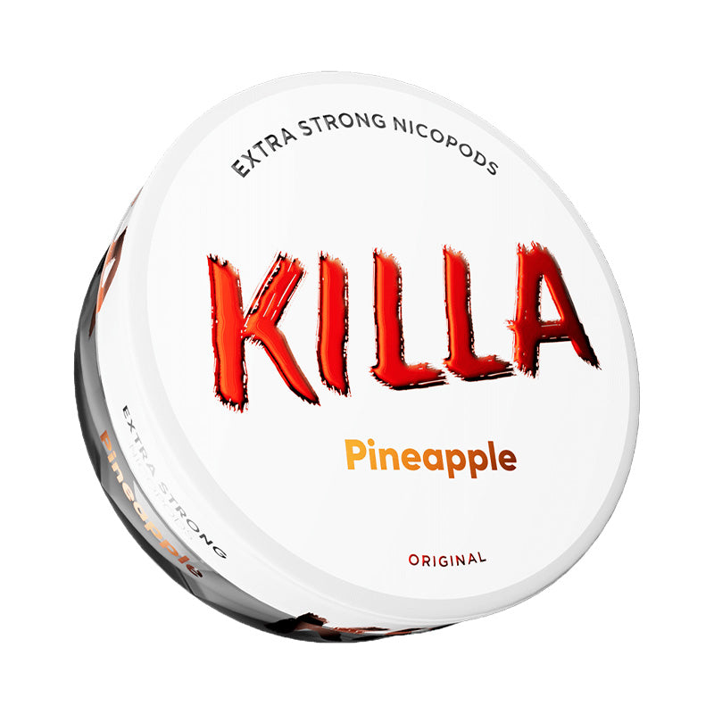 Killa Extra Strong Pineapple Nicotine Pounches Smoketronics