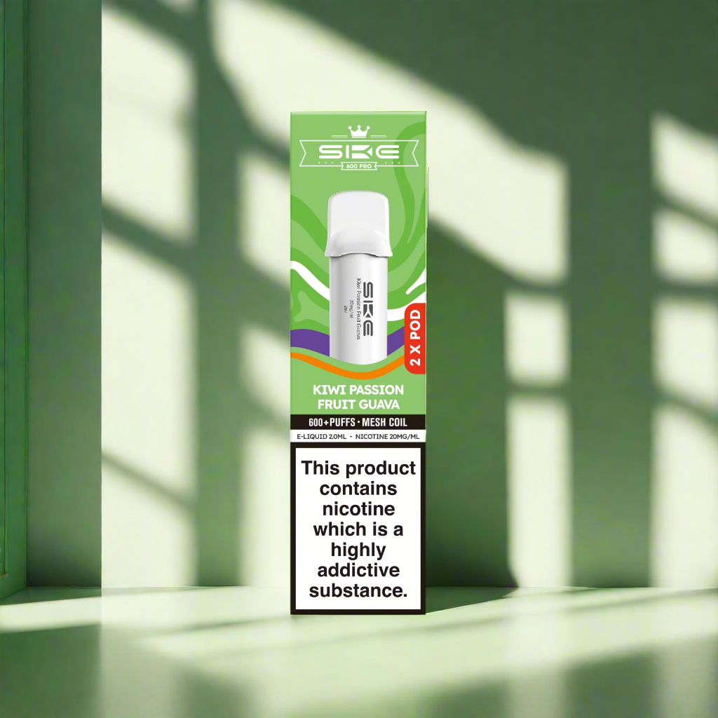 SKE 600 Pro Prefilled Replacement Pods Kiwi Passion Fruit Guava