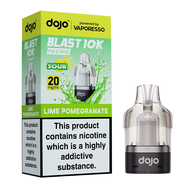 Dojo Blast 10k replacement pod Lime Pomegranate