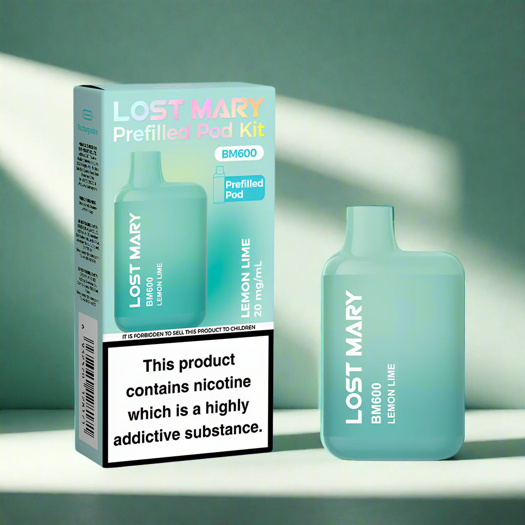 Lost Mary BM600 Prefilled Pod Kit Lemon Lime