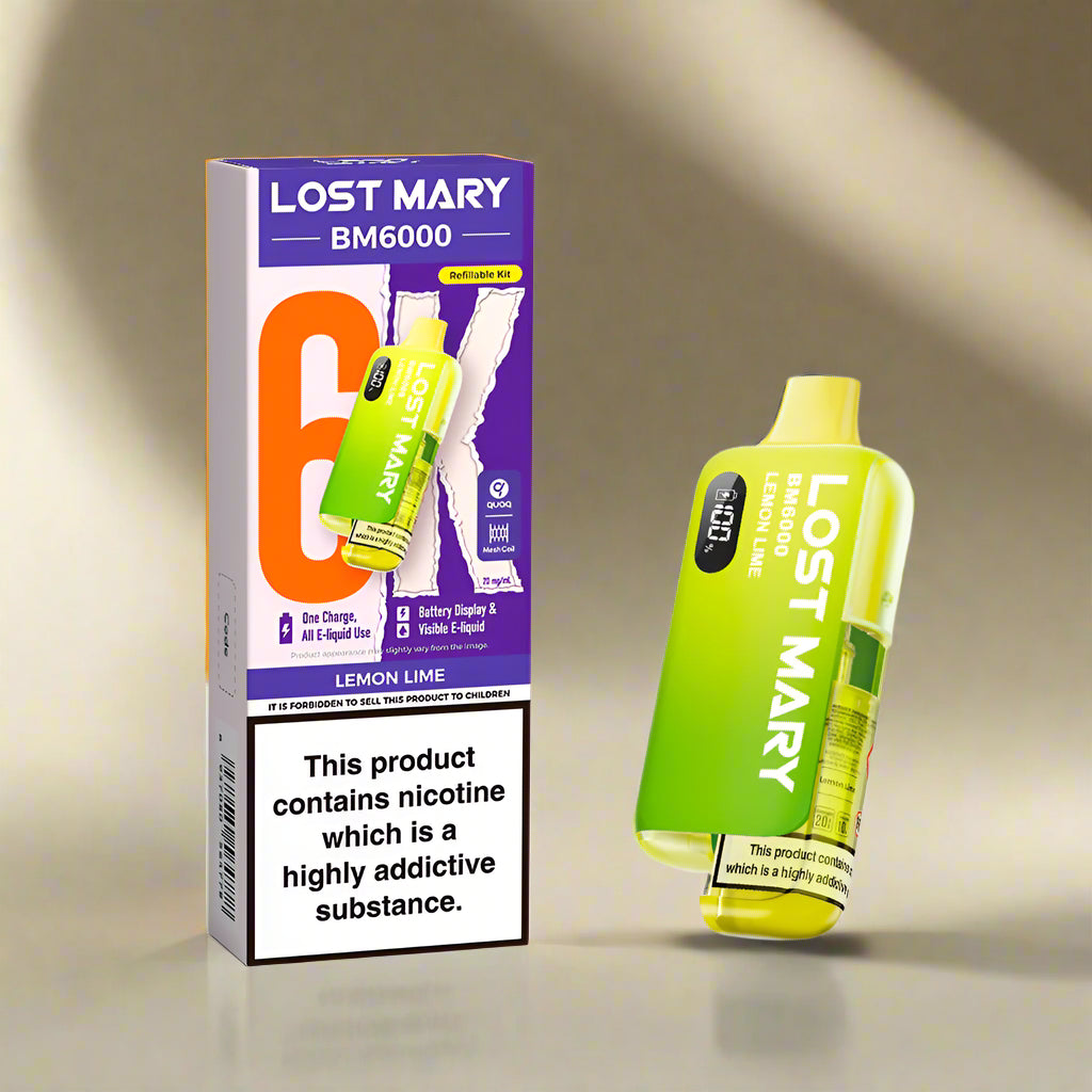 Lost Mary BM6000 Prefilled Pod Kit Lemon Lime