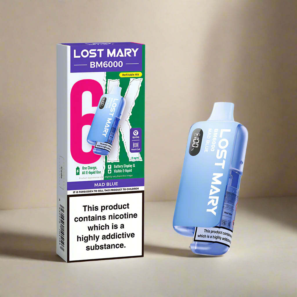 Lost Mary BM6000 Prefilled Pod Kit Mad Blue