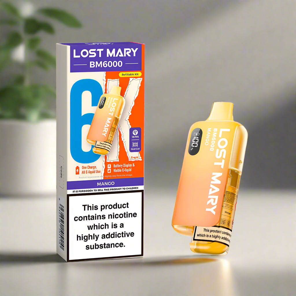Lost Mary BM6000 Prefilled Pod Kit Mango