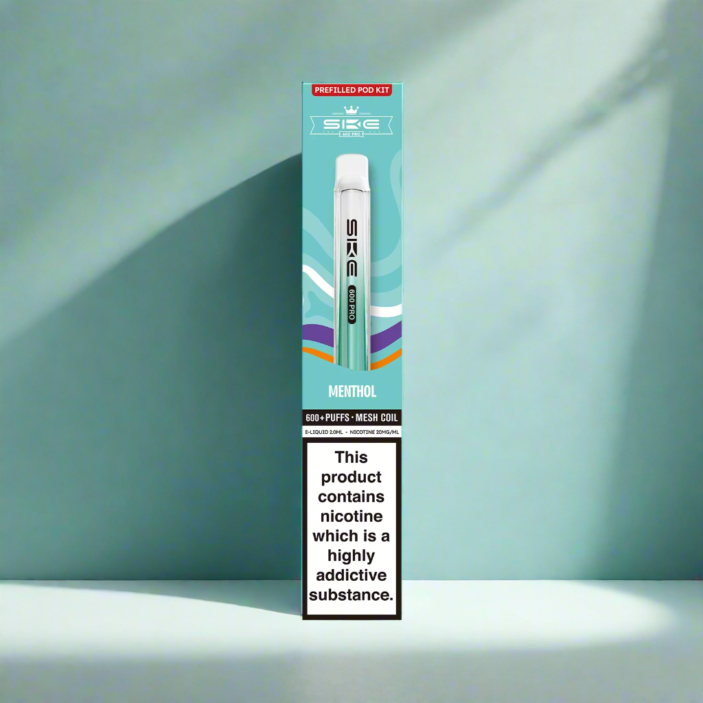 SKE 600 Pro Prefilled Pod Kit Menthol