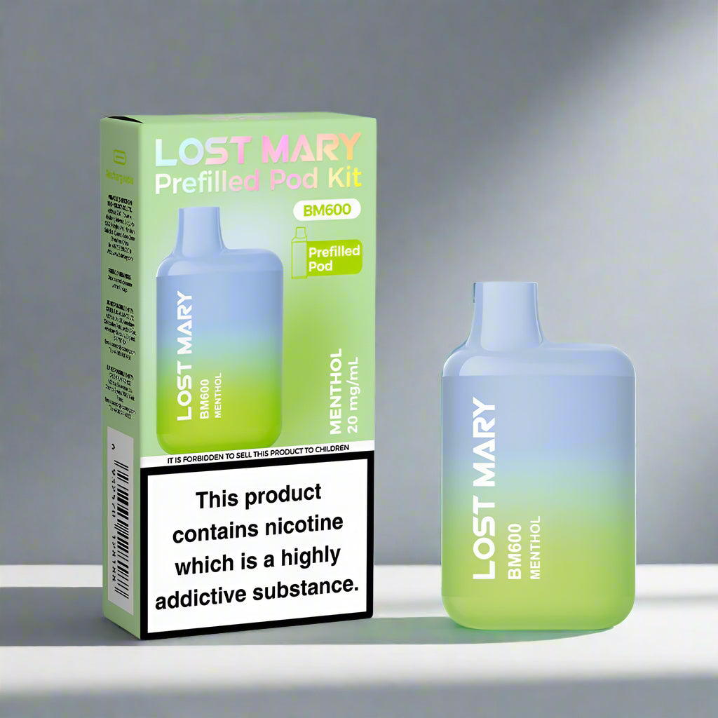 Lost Mary BM600 Prefilled Pod Kit Menthol