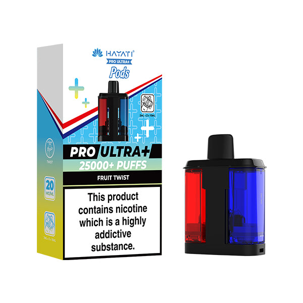 Hayati Pro Ultra Plus 25K Refill Fruit Twist