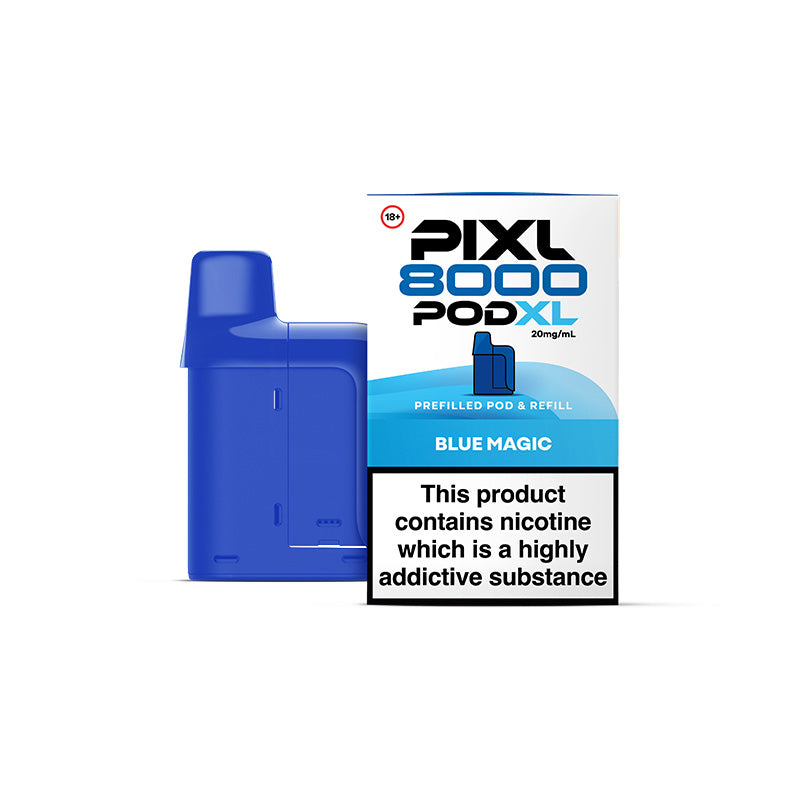 PIXL 8000 Replacement Pods Blue Magic