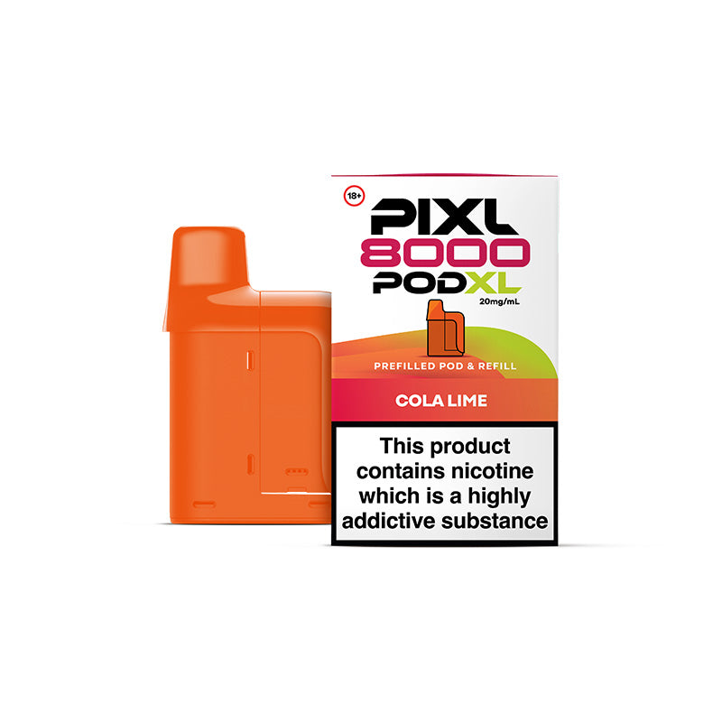 PIXL 8000 Replacement Pods Cola Lime