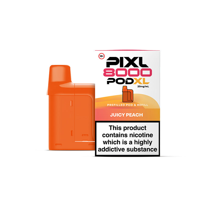PIXL 8000 Replacement Pods Juicy Peach