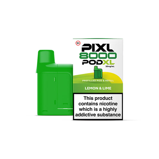 PIXL 8000 Replacement Pods Lemon and Lime