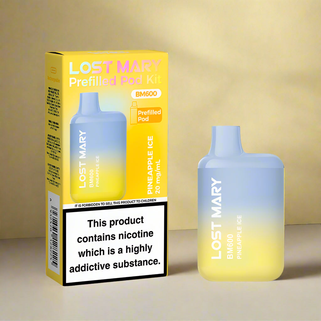 Lost Mary BM600 Prefilled Pod Kit Pineapple Ice