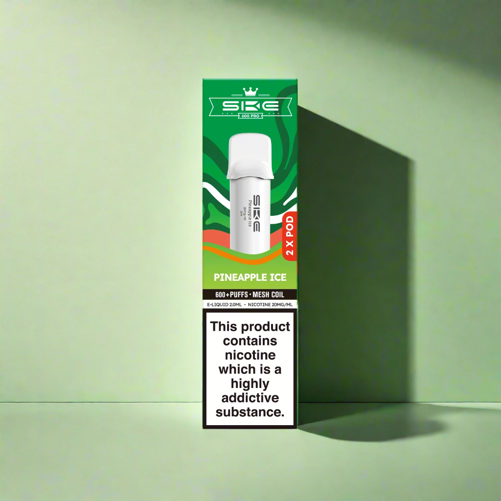 SKE 600 Pro Prefilled Replacement Pods Pineapple Ice