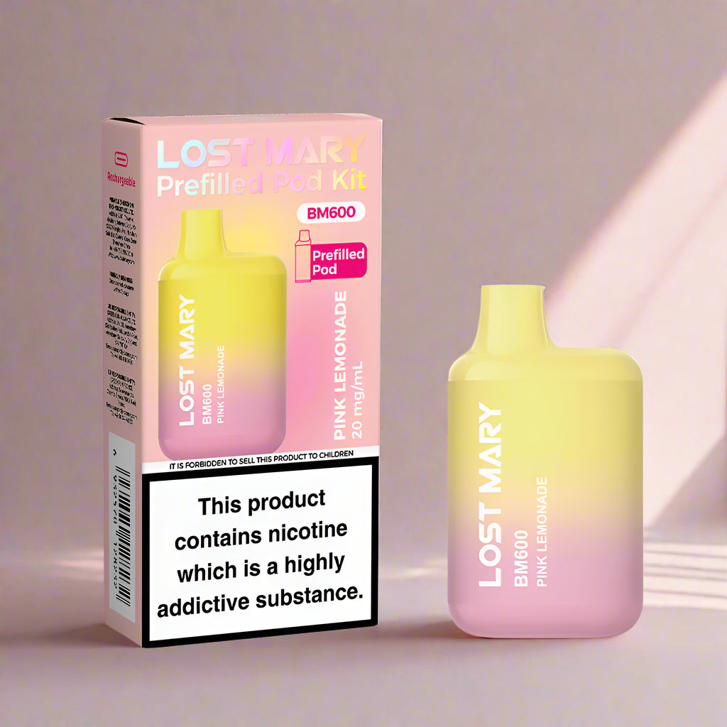 Lost Mary BM600 Prefilled Pod Kit Pink Lemonade
